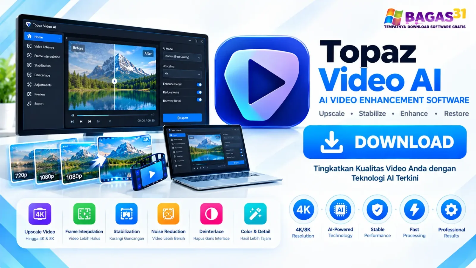 Download Topaz Video AI