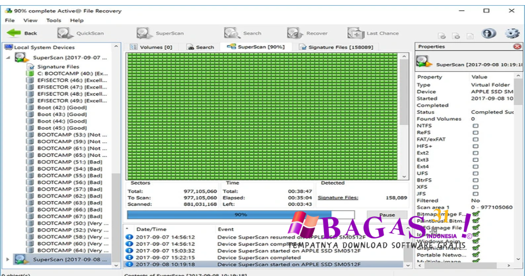 Active File Recovery