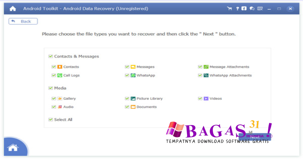 AnyMP4 Android Data Recovery