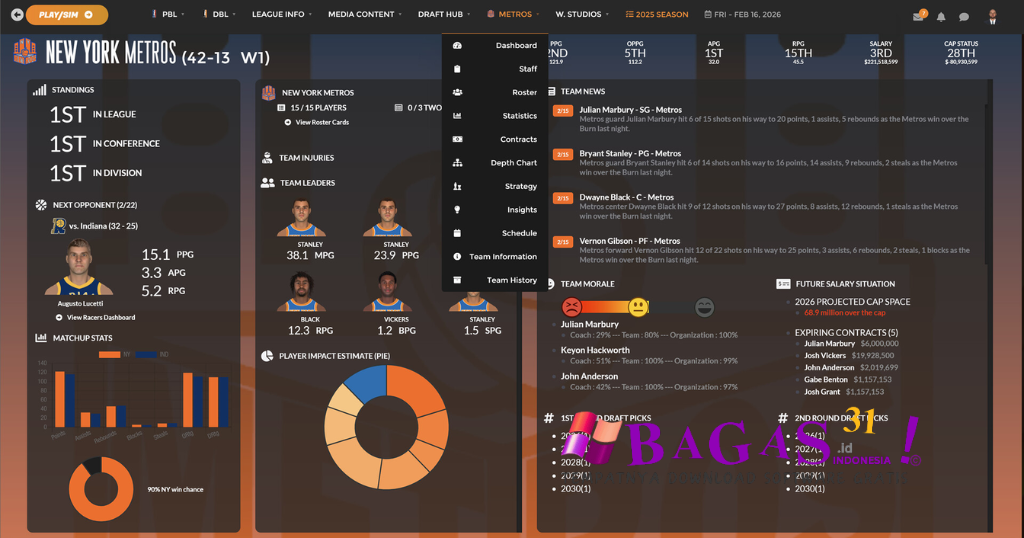 Draft Day Sports Pro Basketball