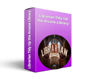Librarian Tidy Up the Arcane Library