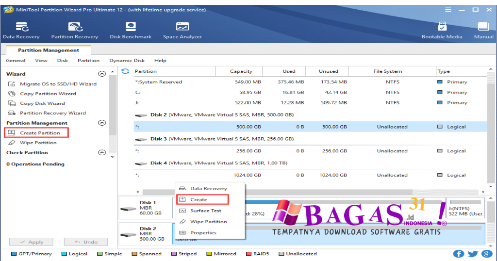 MiniTool Partition Wizard Pro