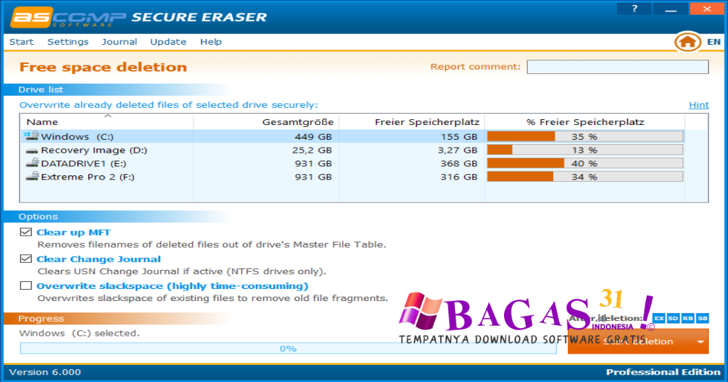 Secure Eraser Professional