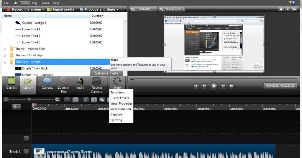 TechSmith Camtasia