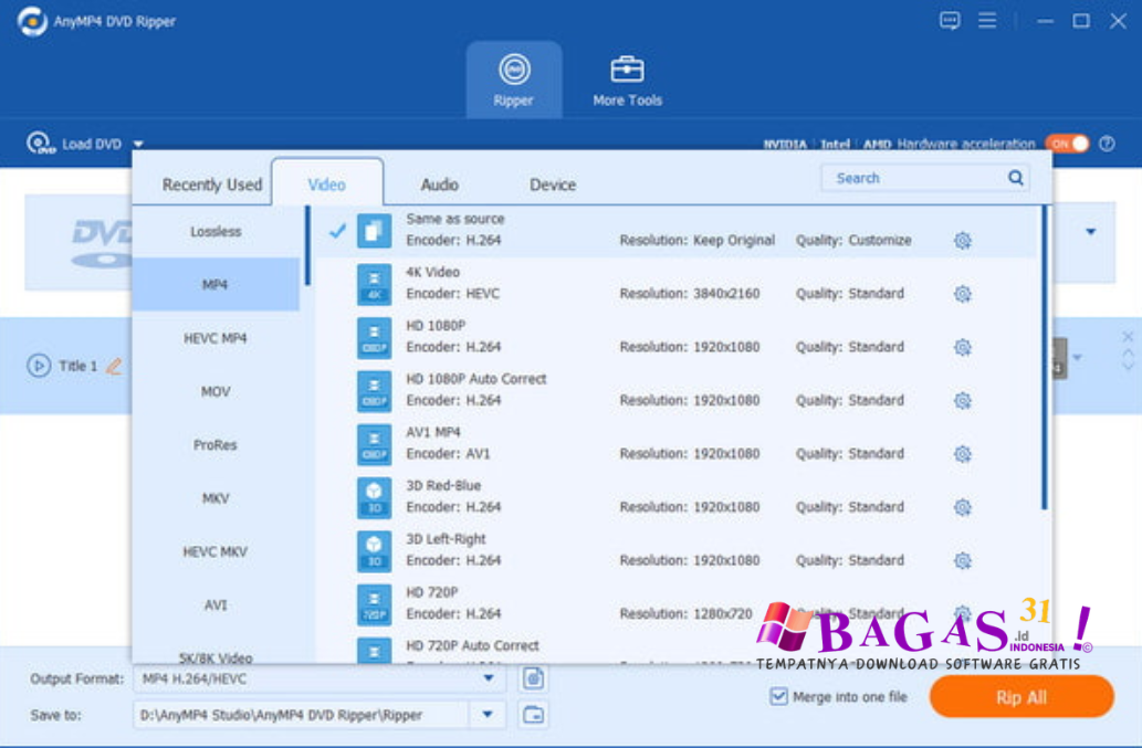AnyMP4 DVD Ripper