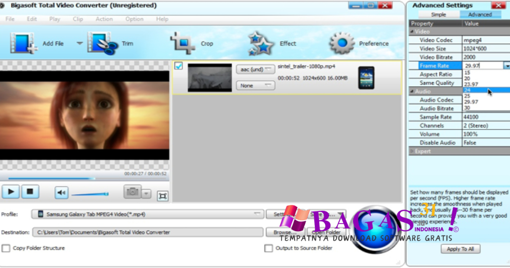 Bigasoft Total Video Converter