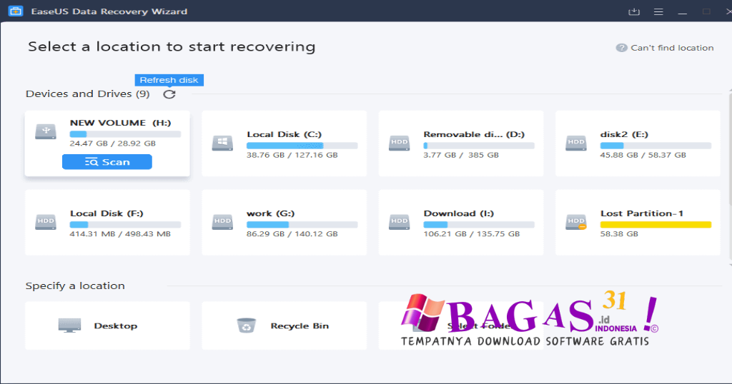 EaseUS Data Recovery