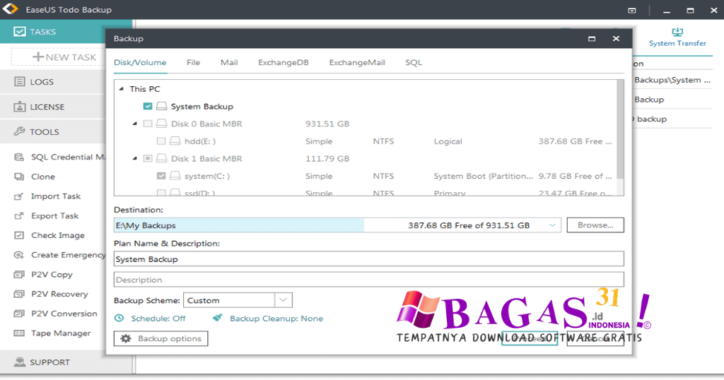 EaseUS Todo Backup