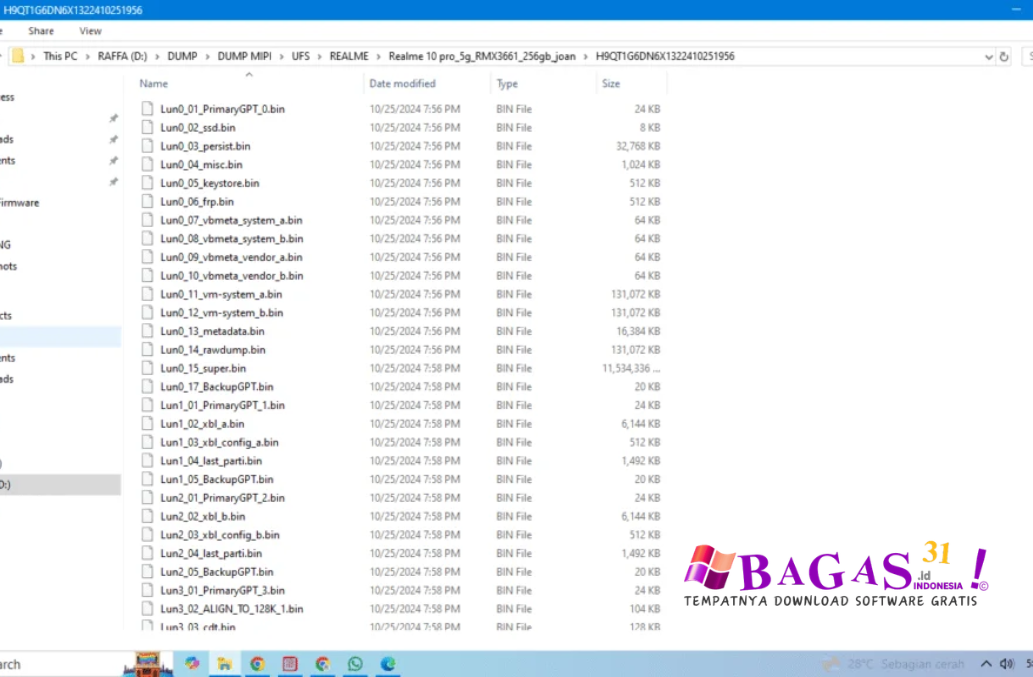 Realme Dump File