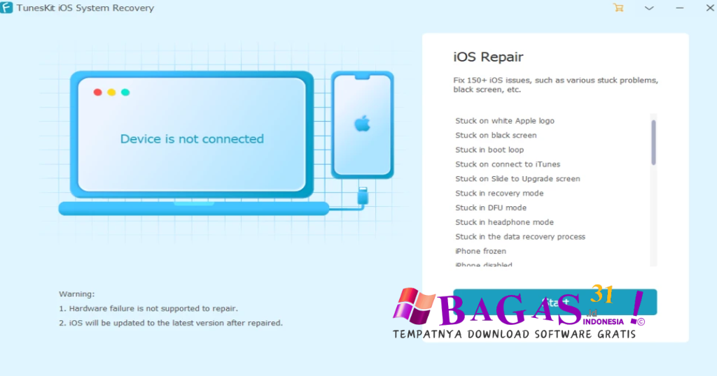 TunesKit iOS System Recovery