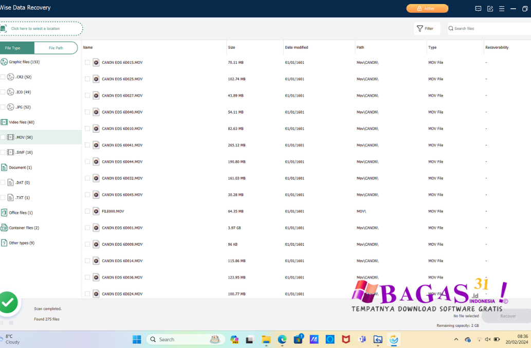 Wise Data Recovery Pro