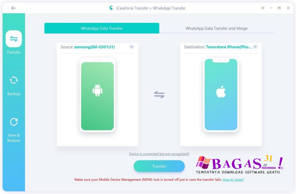 iCareFone for WhatsApp Transfer